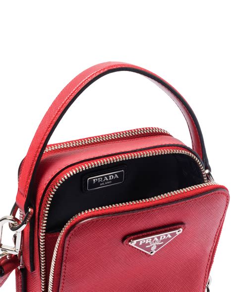 prada gold red crossbody|Prada brown studded crossbody bag.